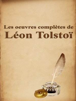 cover image of Les oeuvres complètes de Léon Tolstoï